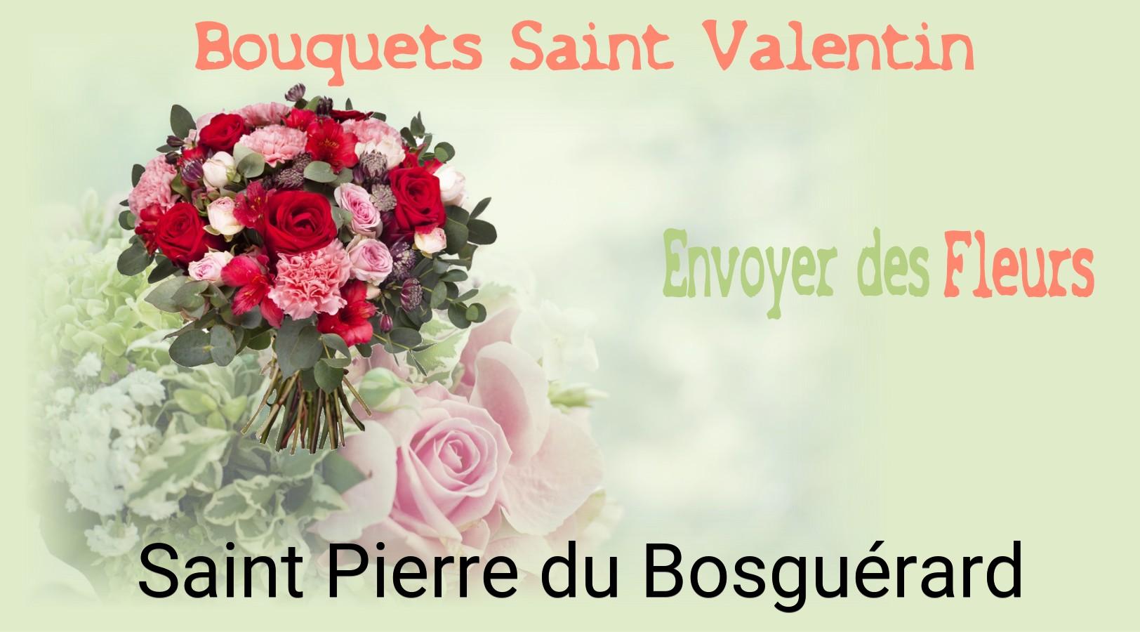 Roses de Saint-Valentin livrées à Saint-Pierre-du-Bosguérard