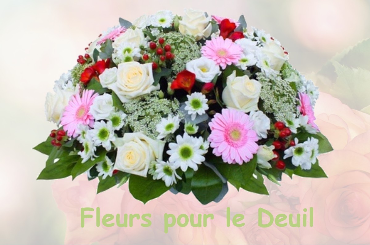 fleurs deuil SAINT-PIERRE-DU-BOSGUERARD